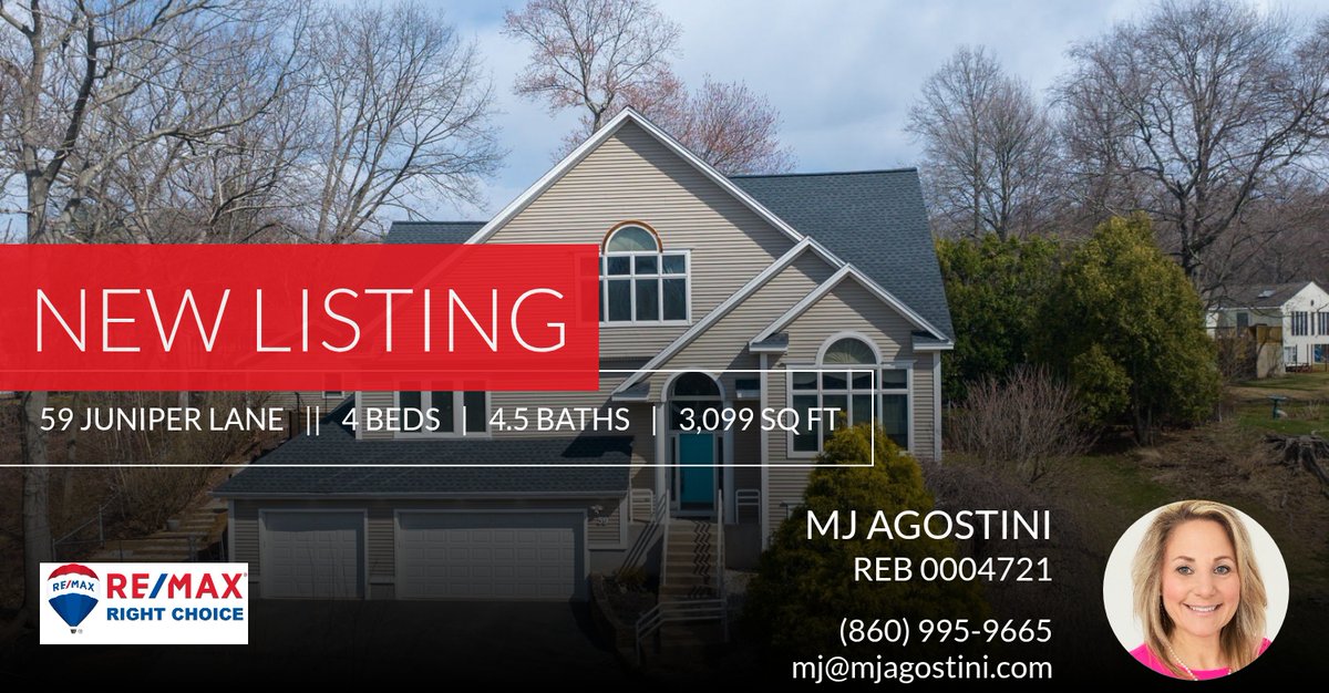 mjagos16's tweet photo. 📍 New Listing 📍 Take a look at this fantastic new property that just hit the market located at 59 Juniper Lane in Berlin. Reach out here or at (860) 995-9665 for more information

MJ Agostini, Realtor
RE/MAX Right Choic... https://t.co/b9XFzz45pJ https://t.co/xkphm5nOOL
