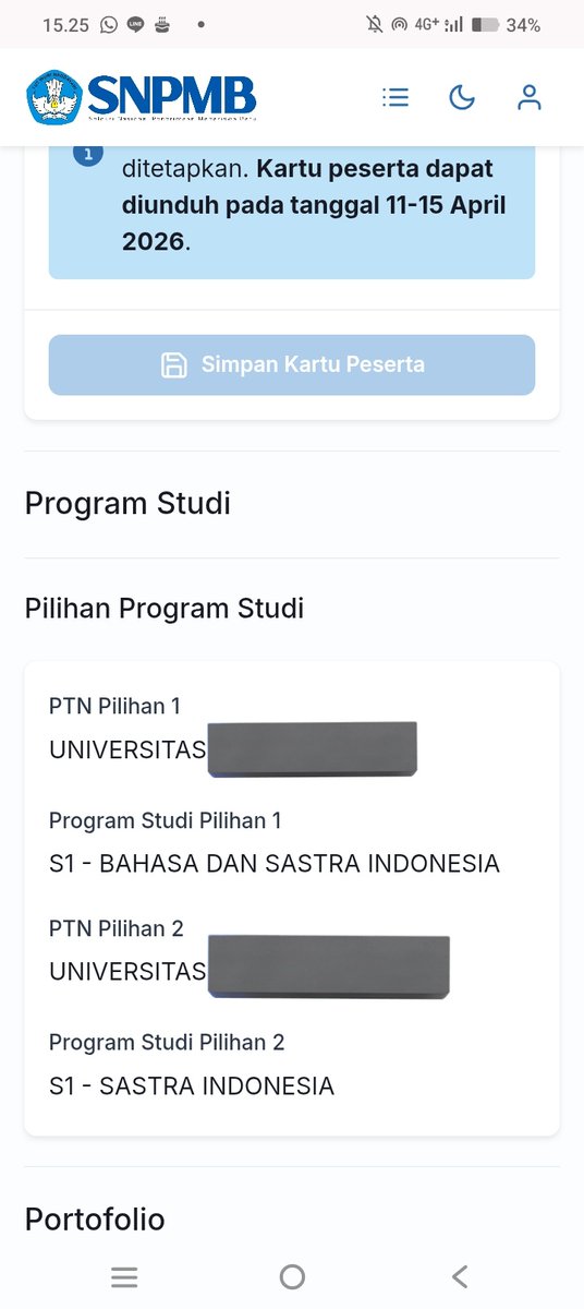 Ninn lolos utbk 2026 tweet media