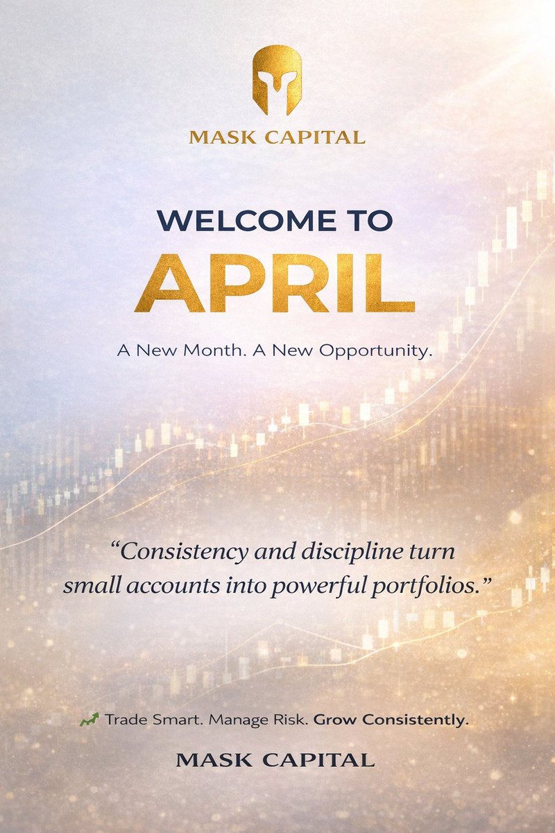 maskcapita's tweet photo. Welcome to April. 

Let's Trade Smart https://t.co/OJFFgG7soK