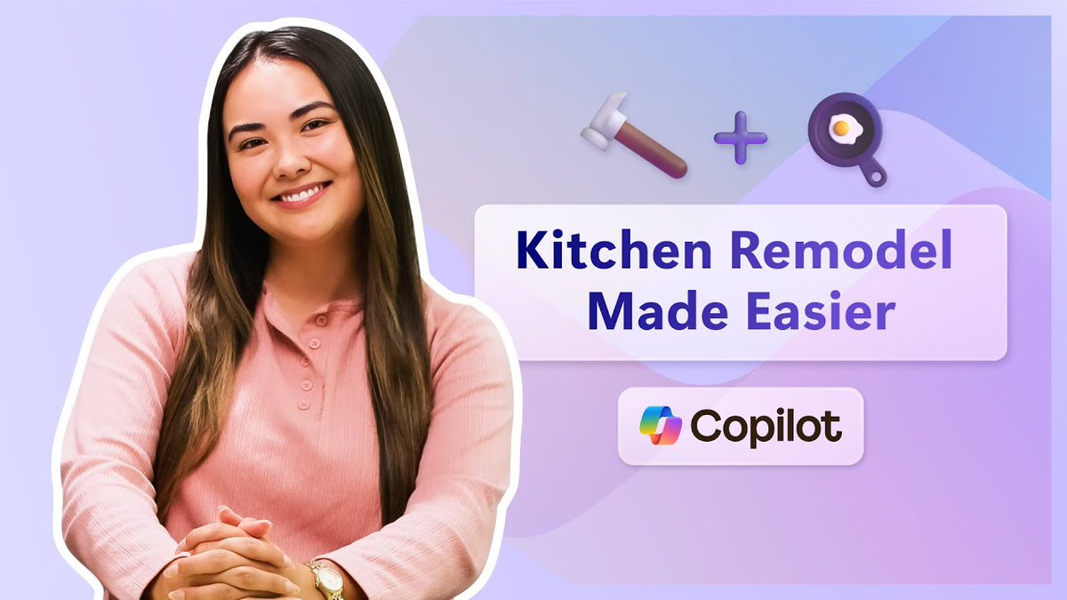 edwardsdna's tweet image. How to Plan a Kitchen Makeover with AI | Microsoft 365 youtube.com/watch?v=K5RQ_l… @Microsoft365 #KitchenRemodel #HomeRenovation #AIDesign