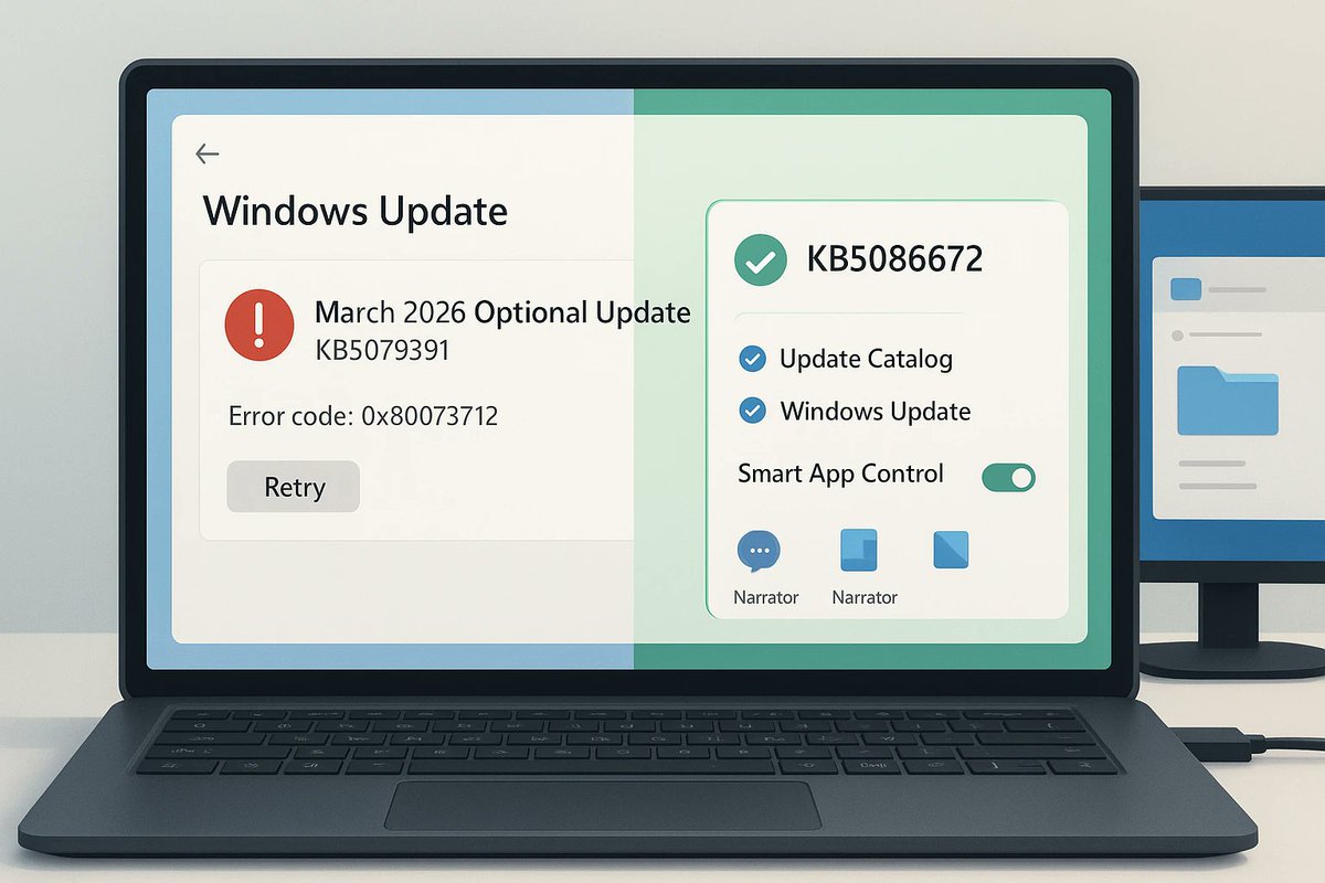 windowsforum's tweet photo. 🪟 Microsoft really said “oops” and shipped an out-of-band do-over. KB5086672 rolling back your update loop is nice… but why are we still living in install-day roulette?
https://t.co/hgrpefCW2u
#SmartAppControl #Windows11Updates #WindowsUpdateError #OutOfBandUpdate https://t.co/XQJ1JSHsr2