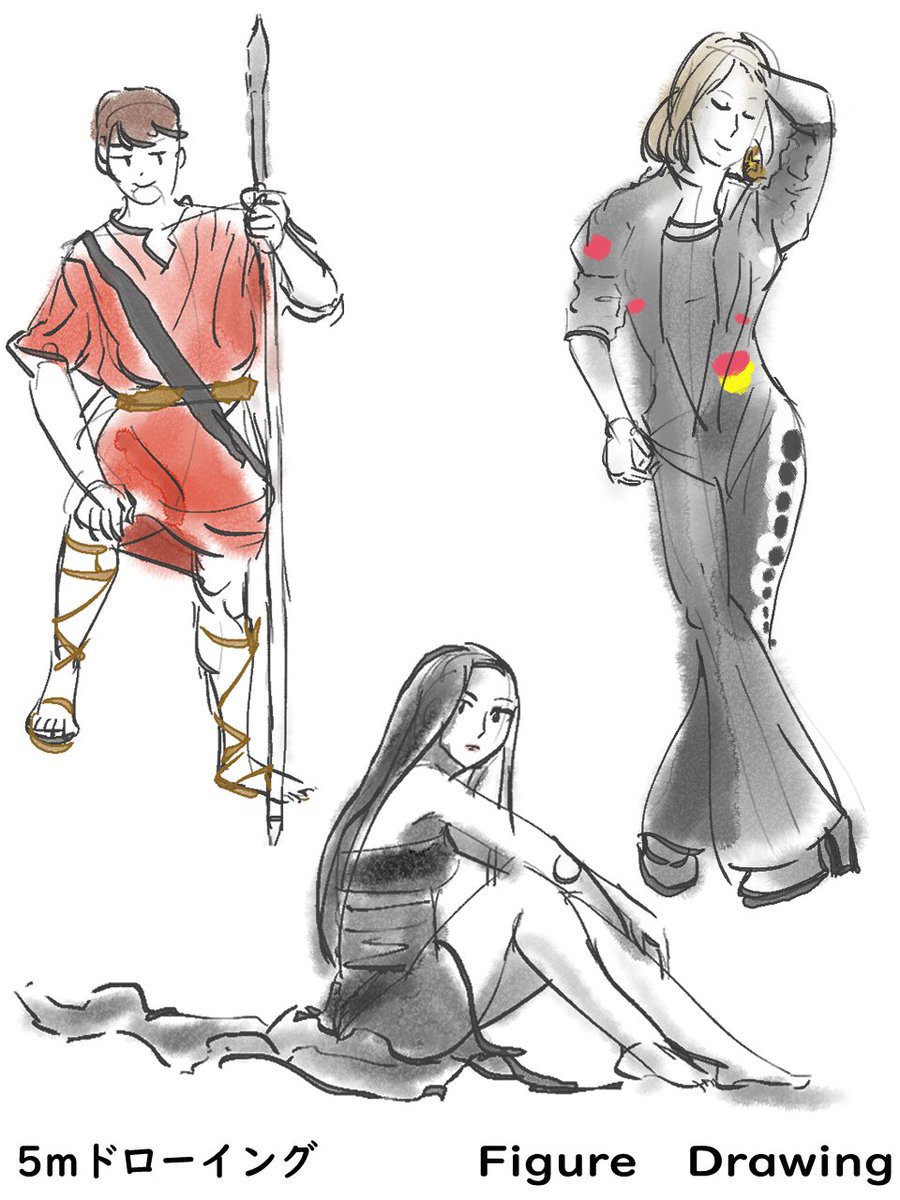 クロッキー1182日目                                   
#クロッキー 
#croquis 
#sketchdaily
参考サイト：SketchDaily Reference Site