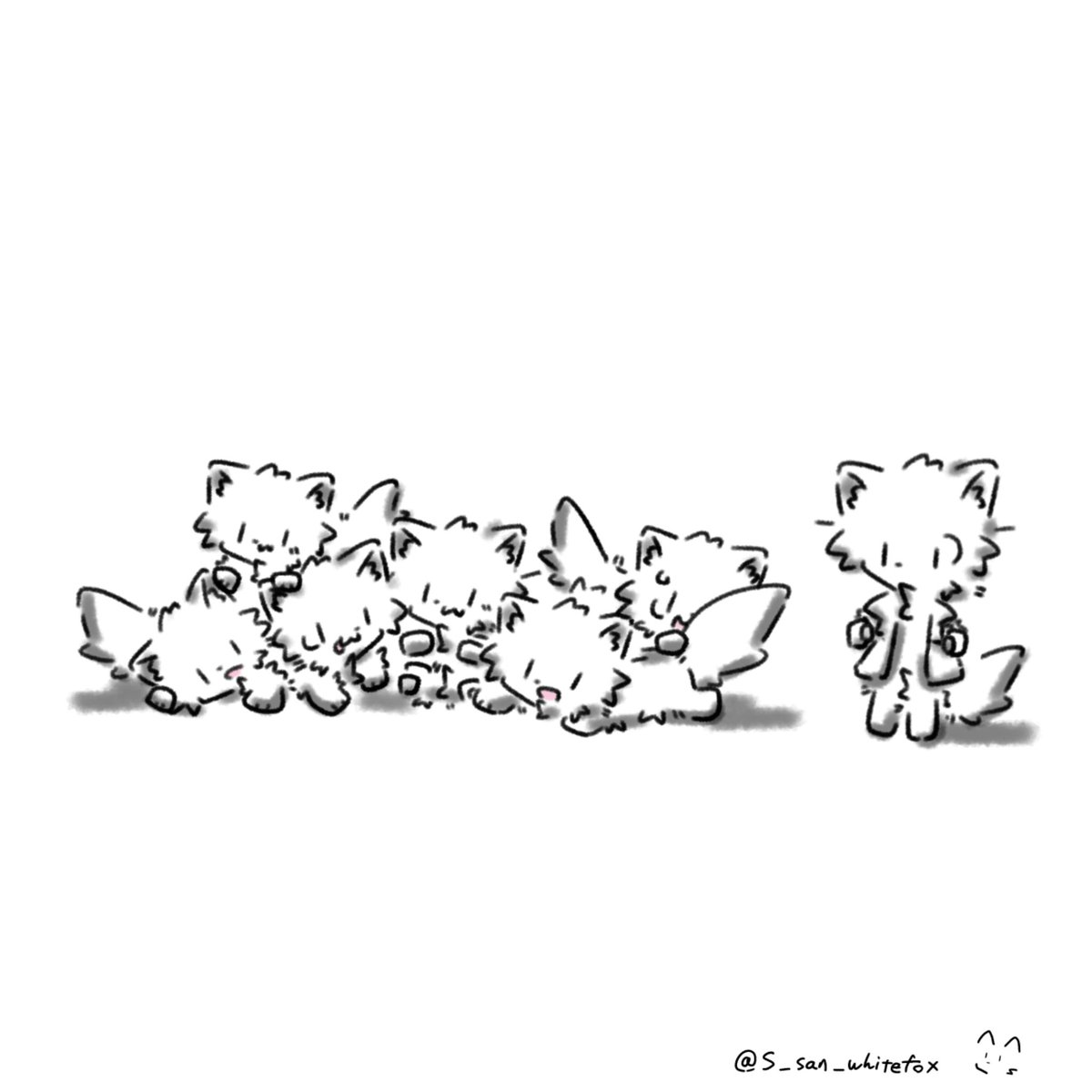 Sさん@落描き町 tweet media