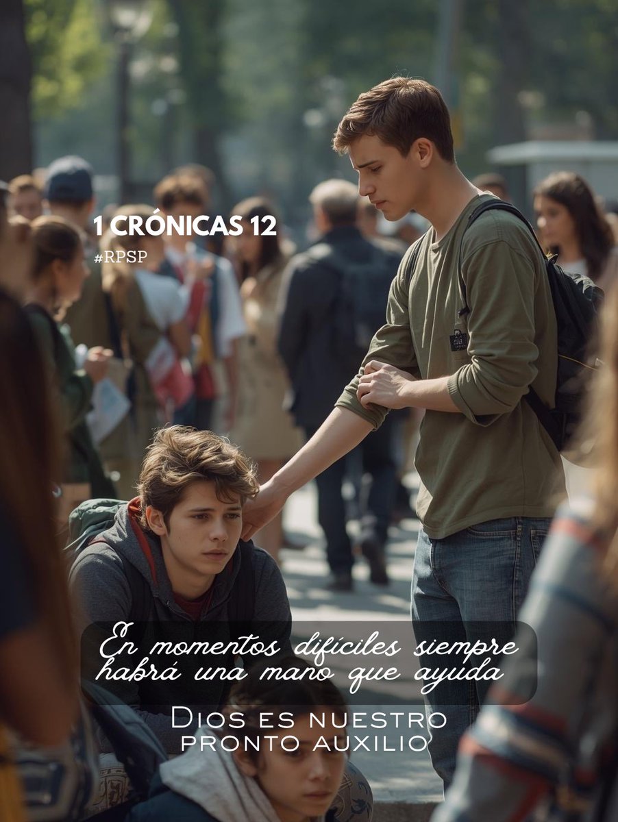#1Crónicas12
23 Cada día, en efecto, acudía gente a David para ayudarlo, hasta que el campamento llegó a ser grande, como un campamento de Dios.

Toda ayuda siempre es posible y lo maravilloso viene de Dios. Pidamos a Dios que nos guíe hoy. 
#rpsp
#PrimeroDios
#RID