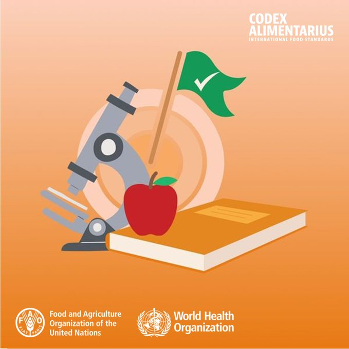 FAOWHOCodex's tweet photo. ๐ | #CodexDictionary | Provisional Tolerable Daily Intake (PTDI): A value based on toxicological data.
๐It represents tolerable human intake of a former agricultural pesticide that may occur as a contaminant in food, drinking water & the environment
โก๏ธhttps://t.co/j54QNFjD6O https://t.co/qF5sQLbLRq