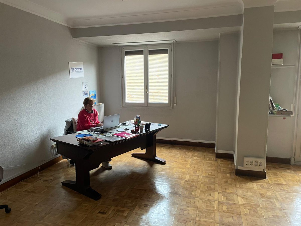 AEMET_Navarra's tweet image. La delegación de #Aemet en #Navarra vuelve al segundo ensanche en #Pamplona, #hoy día 1 de abril 2026. Pronto tendremos el aula para actividades de divulgacion de #meteorología y #climatología @Aemet_esp @delgobNavarra @Aemet_aragon @AEMET_LaRioja  @aemet_corpora @iesplazacruz