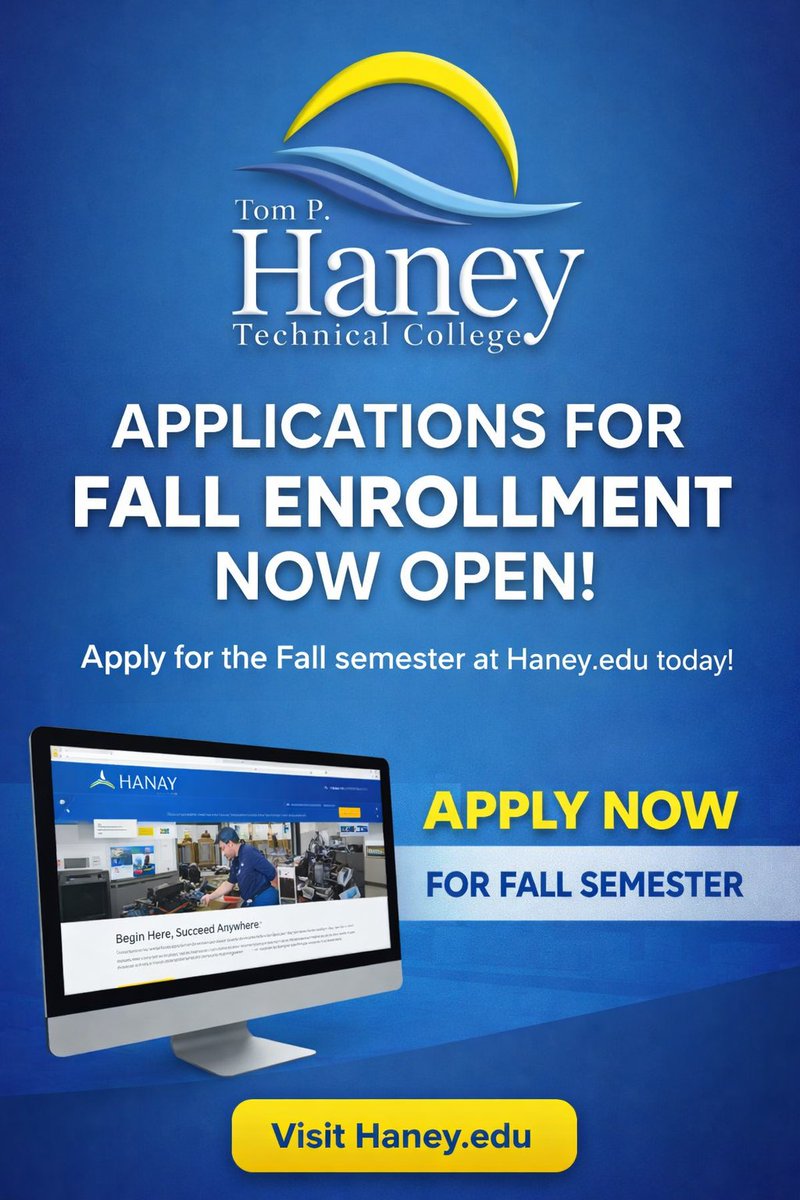 Tom P. Haney Technical College tweet media