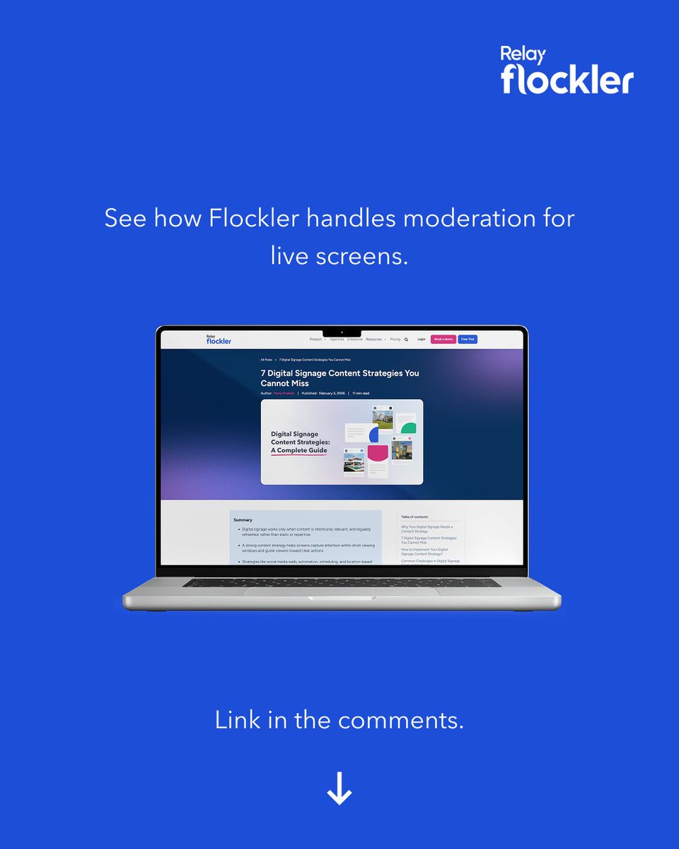 Flockler tweet media