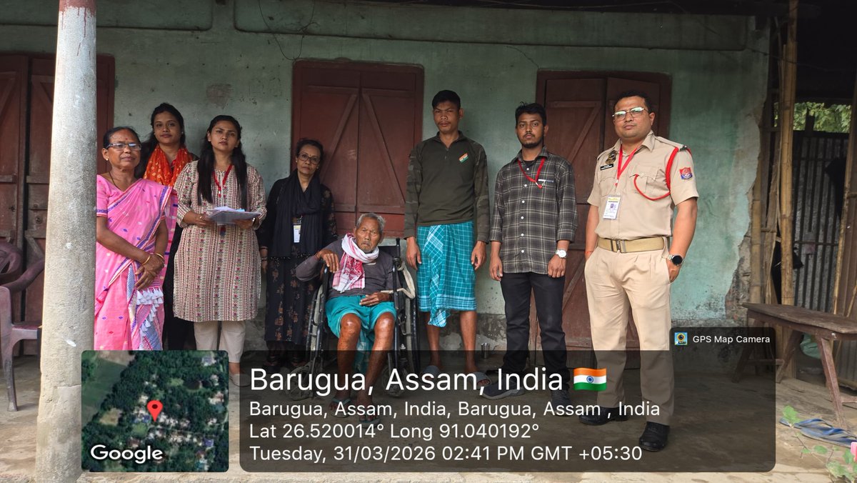 dc_bajali's tweet photo. Home Voting conducted successfully over Day 1 &amp; 2, ensuring inclusive and accessible participation for all eligible voters. Dedicated teams reached voters at their doorstep, strengthening the spirit of democracy.
#bajali #novoterleftbehind  
@ceoassam62029 
@ceo_assam 
@ECISVEEP https://t.co/RrflY2fjuF