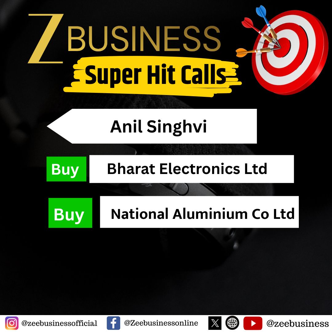 ZeeBusiness's tweet image. #ZeeBusiness के आज के #Superhitcalls