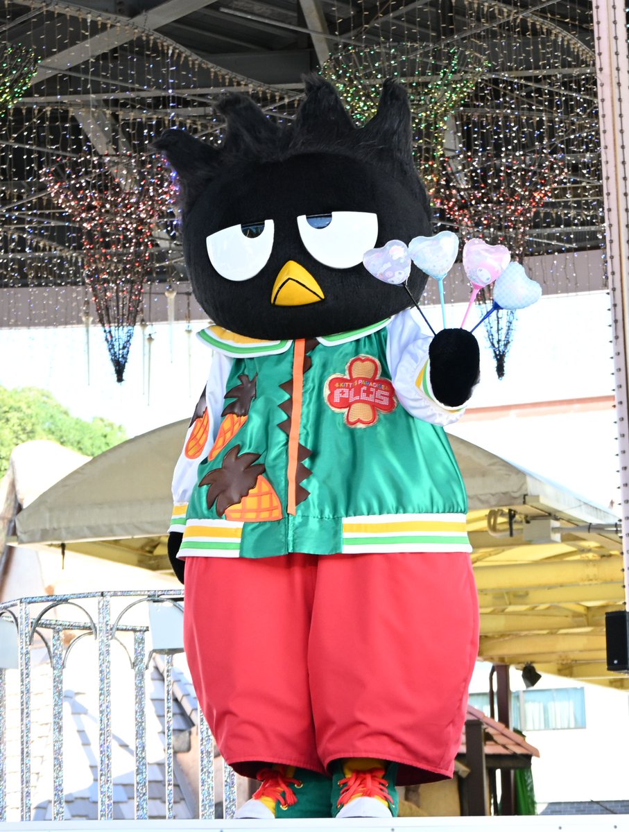ばつ丸くん、お誕生日おめでとうー！🎂

#バッドばつ丸
#ハーモニーランド