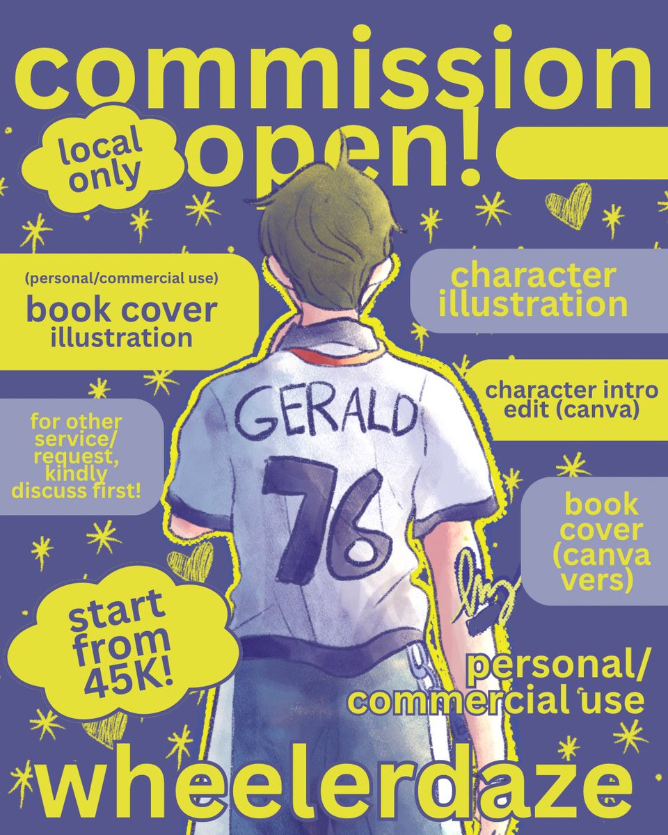 🥨 | comms open! 💌 tweet media