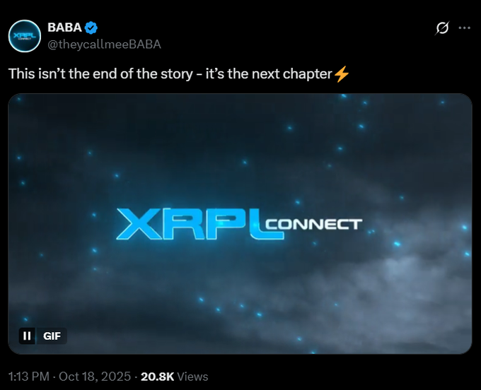 e____g____o's tweet photo. 1:13 10/18 maybe 4/1/2026 #XRPLconnect https://t.co/pOR2lFaI4K