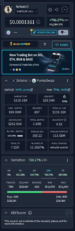 unluckysolana's tweet image. Follow for more !! $FARTCAT #FARTCAT