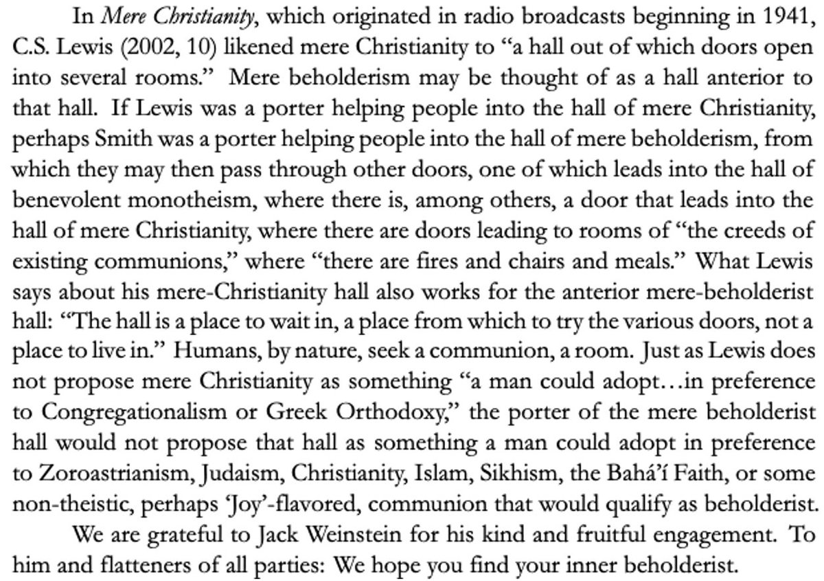 CJDJEJ3's tweet photo. Mere Christianity and mere beholderism:
https://t.co/c0aKpx1Ny5 https://t.co/063HYMtn8I