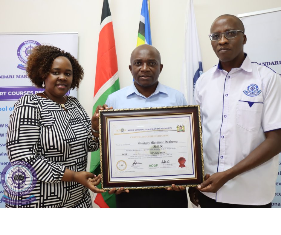 Bandari Maritime Academy tweet media