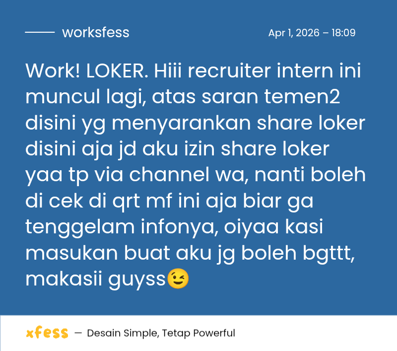 WORK tweet media