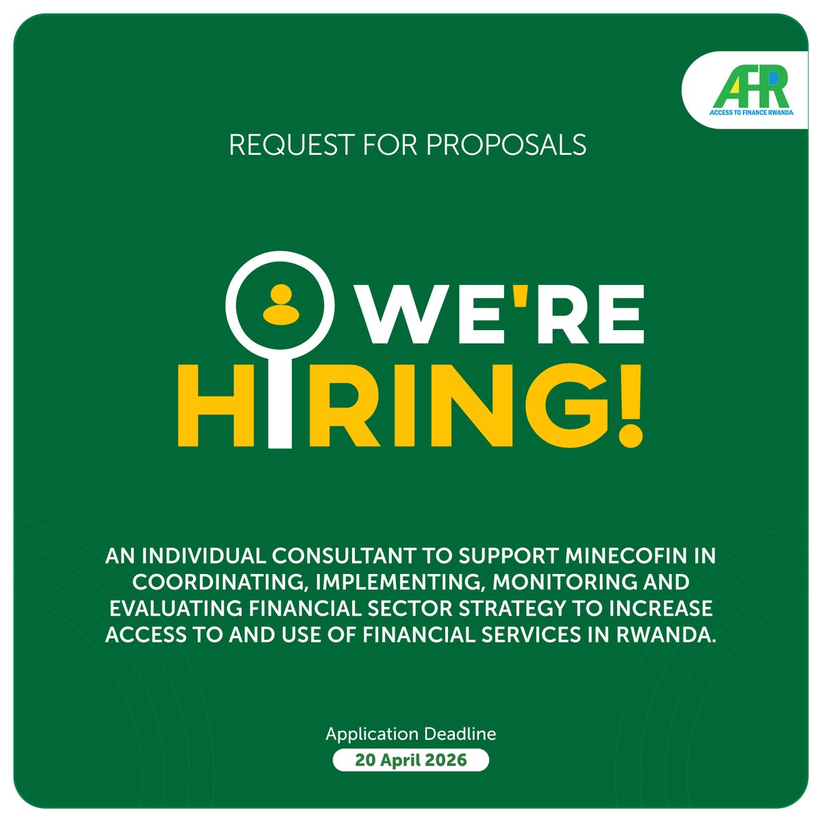 Access to Finance Rwanda (AFR) tweet media