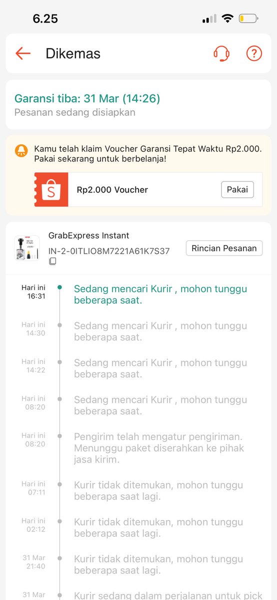 heyinghere's tweet photo. @ShopeeID kenapa si kamuuuuu??? https://t.co/cnmRrI9WNH