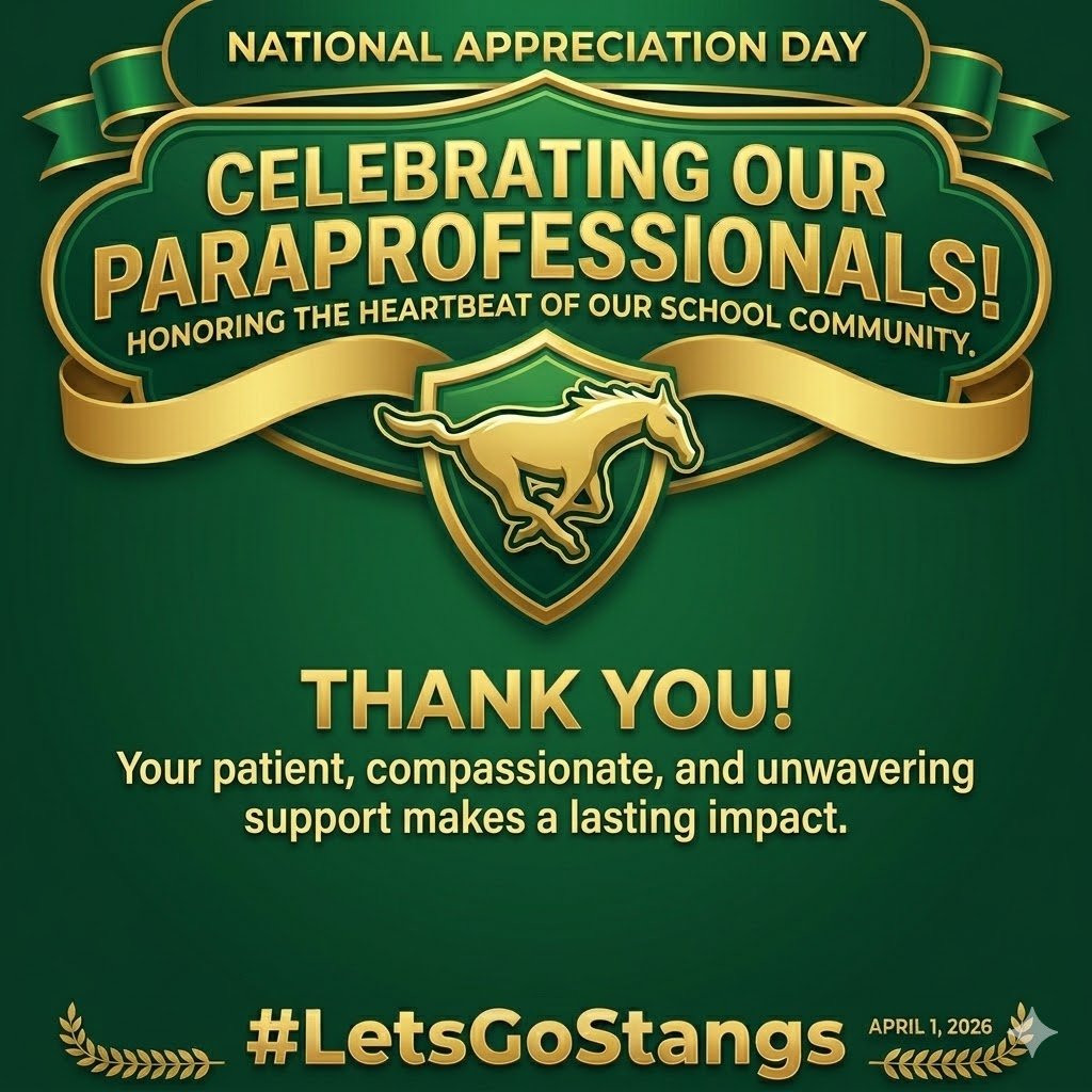 BrickMemorialHS's tweet photo. Happy National Paraprofessional Appreciation Day! 💚💛 We celebrate the incredible staff who are the heartbeat of BMHS. Your patience, compassion, and support make a lasting impact on our students every day. Thank you! 🐎 #LetsGoStangs https://t.co/e8aKGgwx9q
