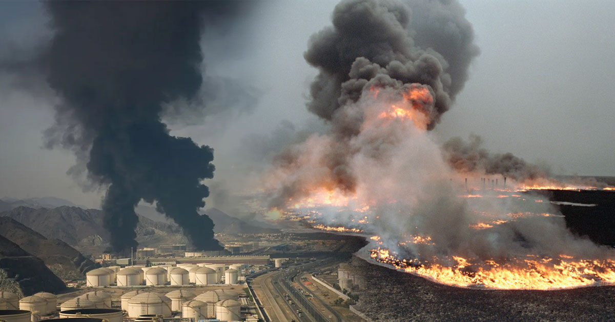 دنیا ایک خطرناک موڑ پر ہے 
جنگیں صرف انسانوں کو نہیں، زمین کو بھی تباہ کر رہی ہیں 
ہر بم، ہر دھماکہ…موسمیاتی تبدیلی کو مزید تیز کر رہا ہے۔
امن ہی زمین کی بقا ہے۔ نیچے دئیے گئے لنک پر کلک کریں اور خصوصی رپورٹ پڑھیں
farozaan.com.pk/%d9%85%d8%a7%d…