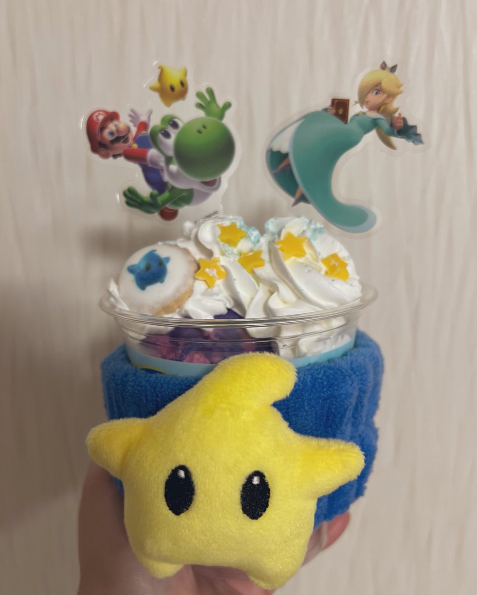 スーパーマリオギャラクシー×サーティワンコラボのアイス食べた〜！