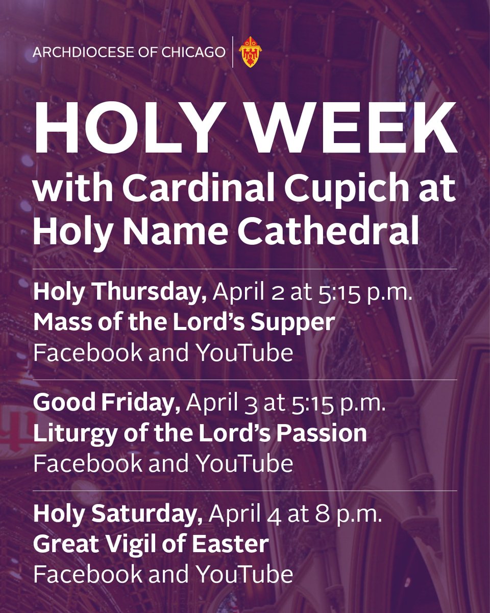 Archdiocese Chicago tweet media