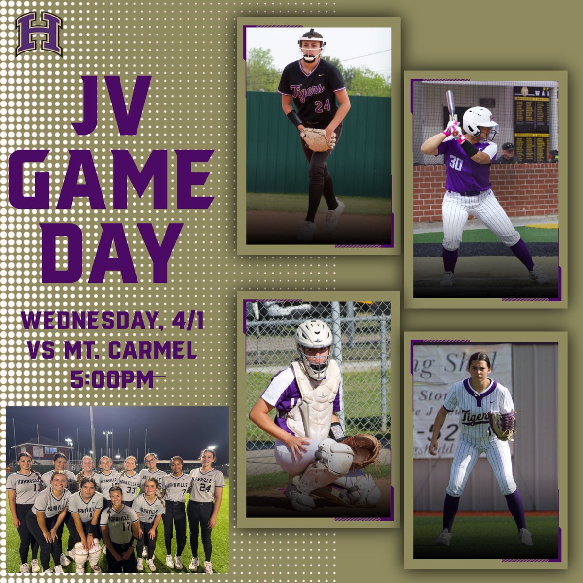 Hahnville High Softball tweet media