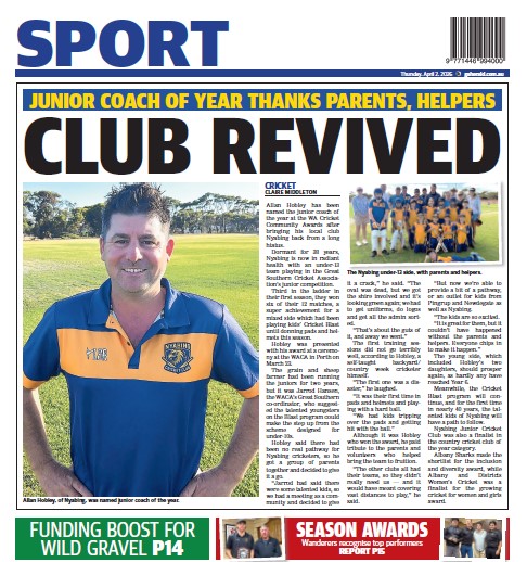 Great Southern Herald tweet media