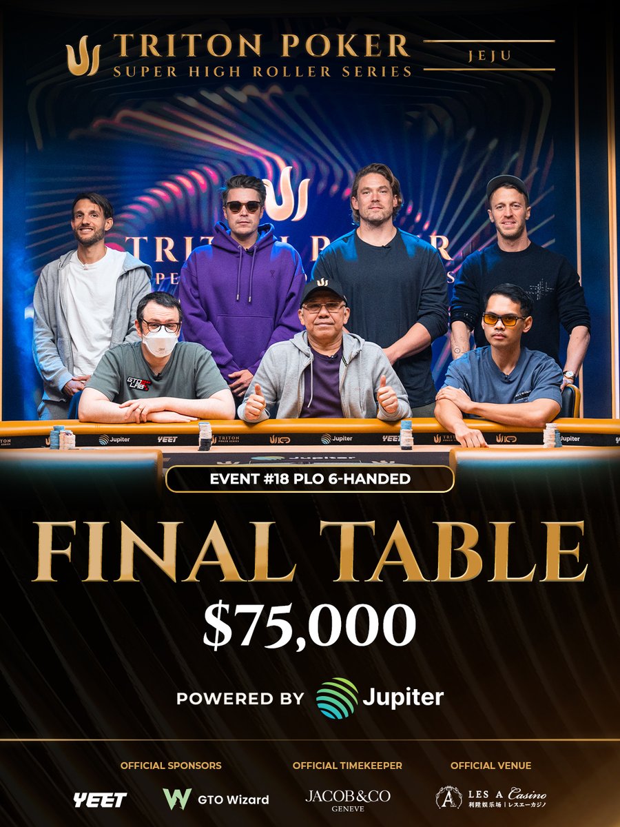 Triton Poker tweet media
