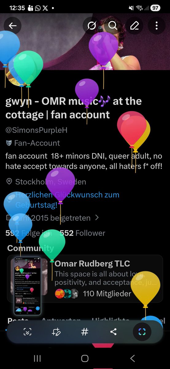 gwyn - OMR music🎶 at the cottage | fan account tweet media