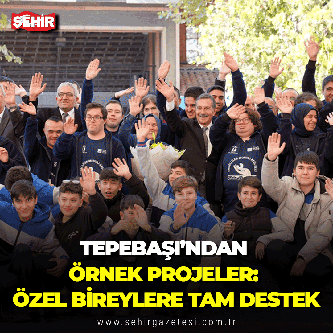 sehirgazetesi's tweet image. Tepebaşı’ndan örnek projeler: Özel bireylere tam destek sehirgazetesi.com.tr/tepebasindan-o… 
#eskişehir #proje