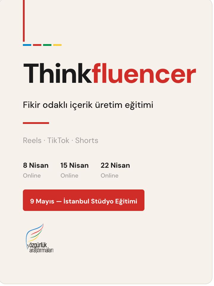 Özgürlük Araştırmaları tweet media