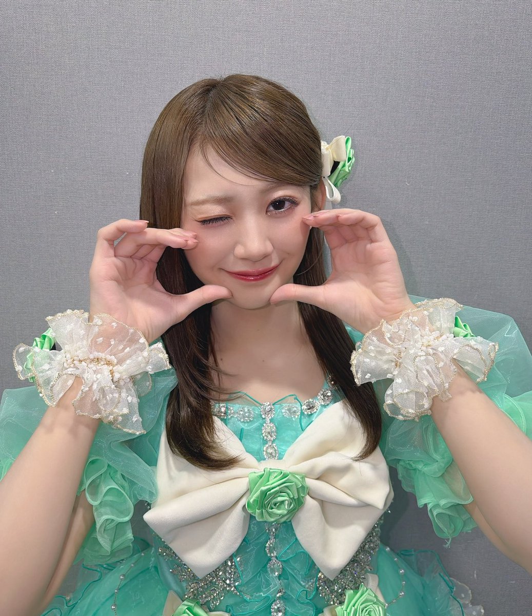 ももももピーチ💚😗 tweet media