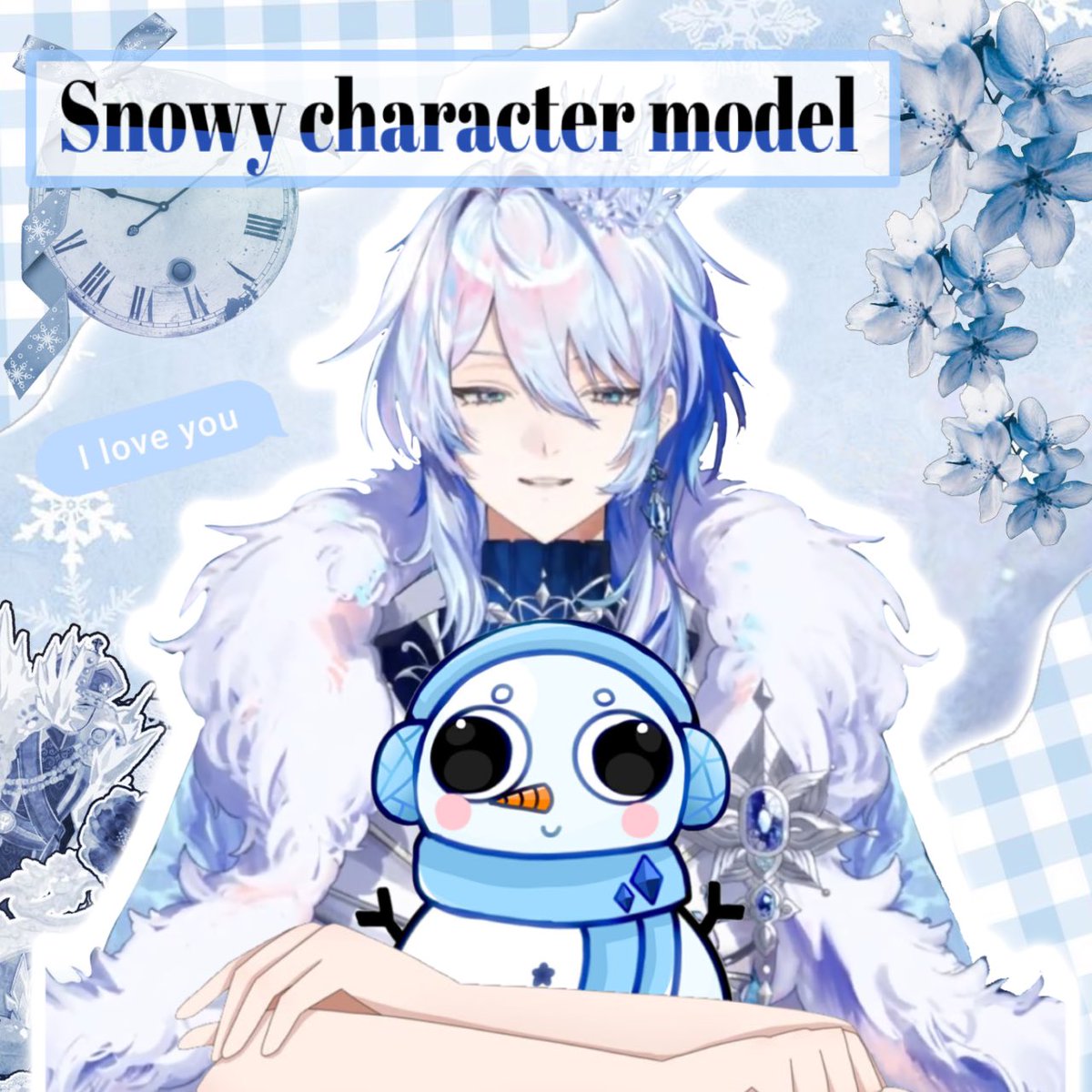 n53534215's tweet photo. Snowy character model ❄️
You can get the Snowy character model here.
🔗 https://t.co/uJGrf0aQ5h
#YohanArt
#SnowyTaleForYohan https://t.co/bfLIsCm1v5