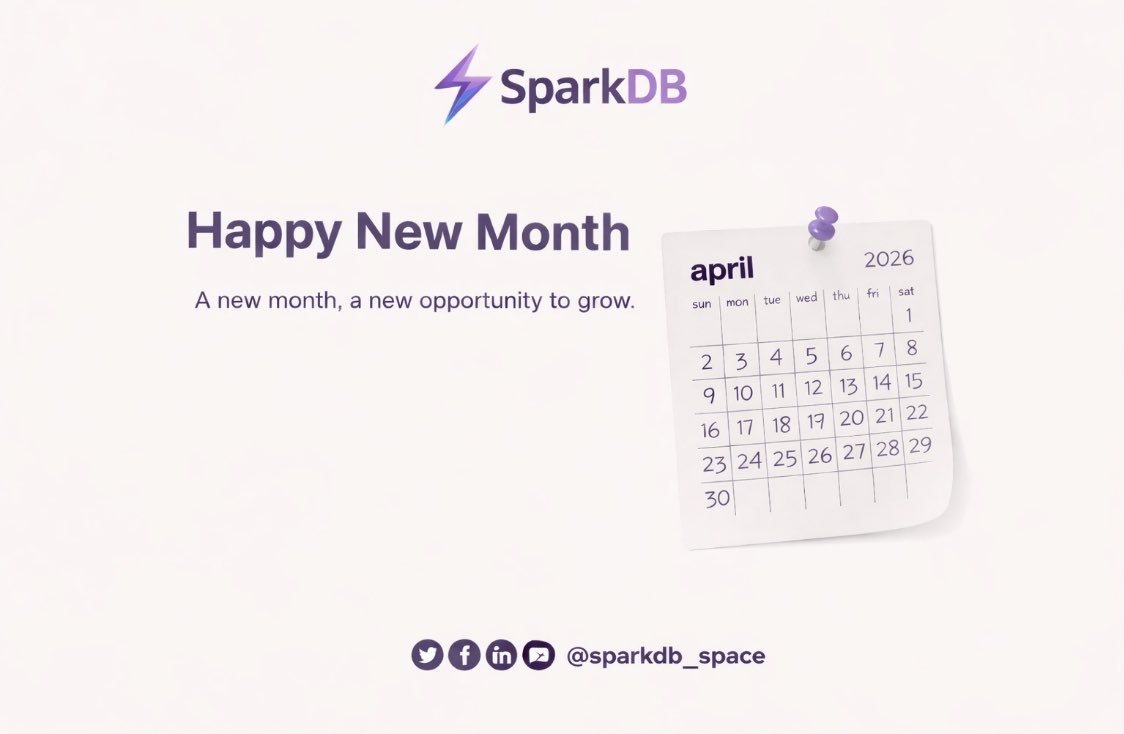 Sparkdb tweet media