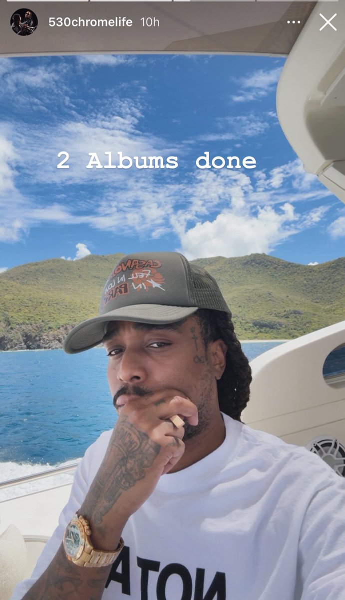 Quavo just finished completing 2 albums 👀