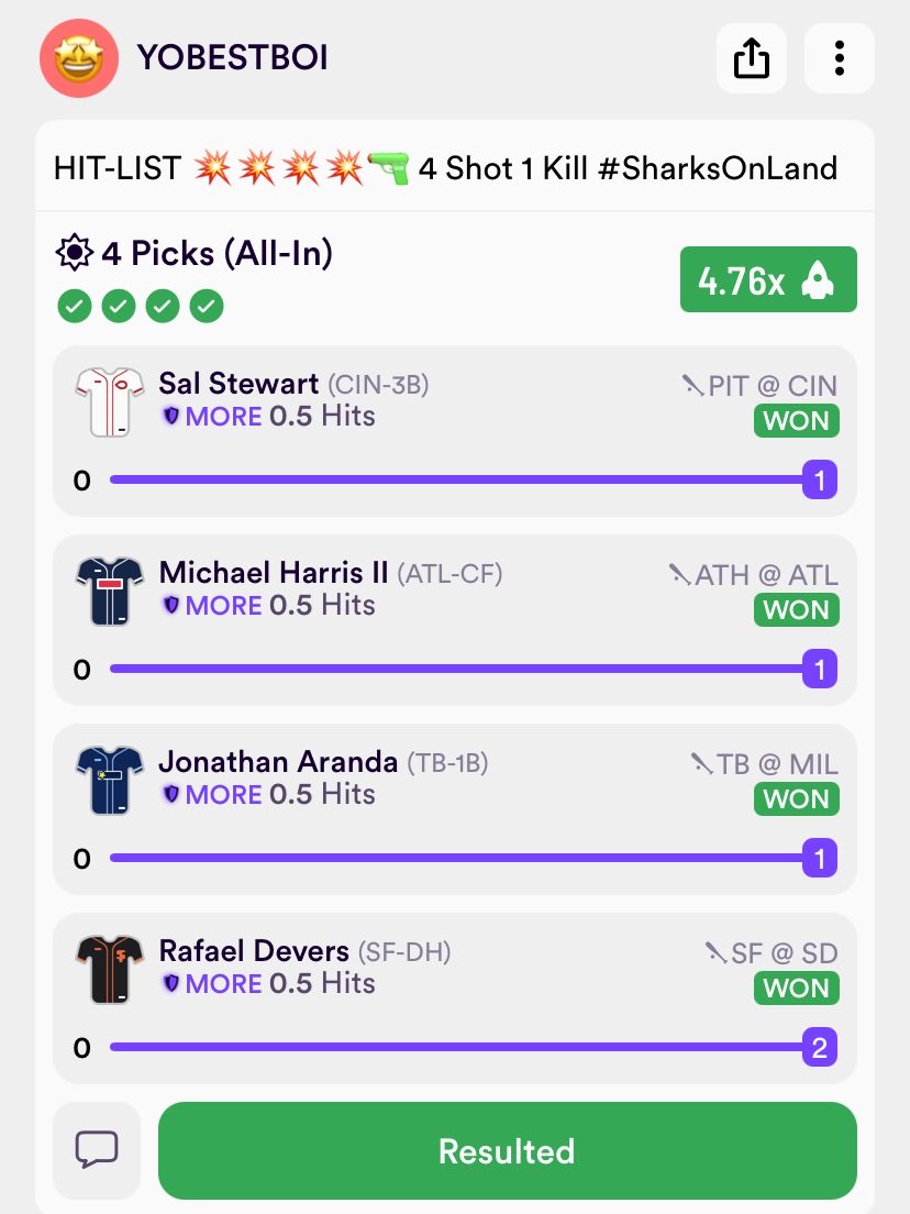 Yo Best Bets tweet media