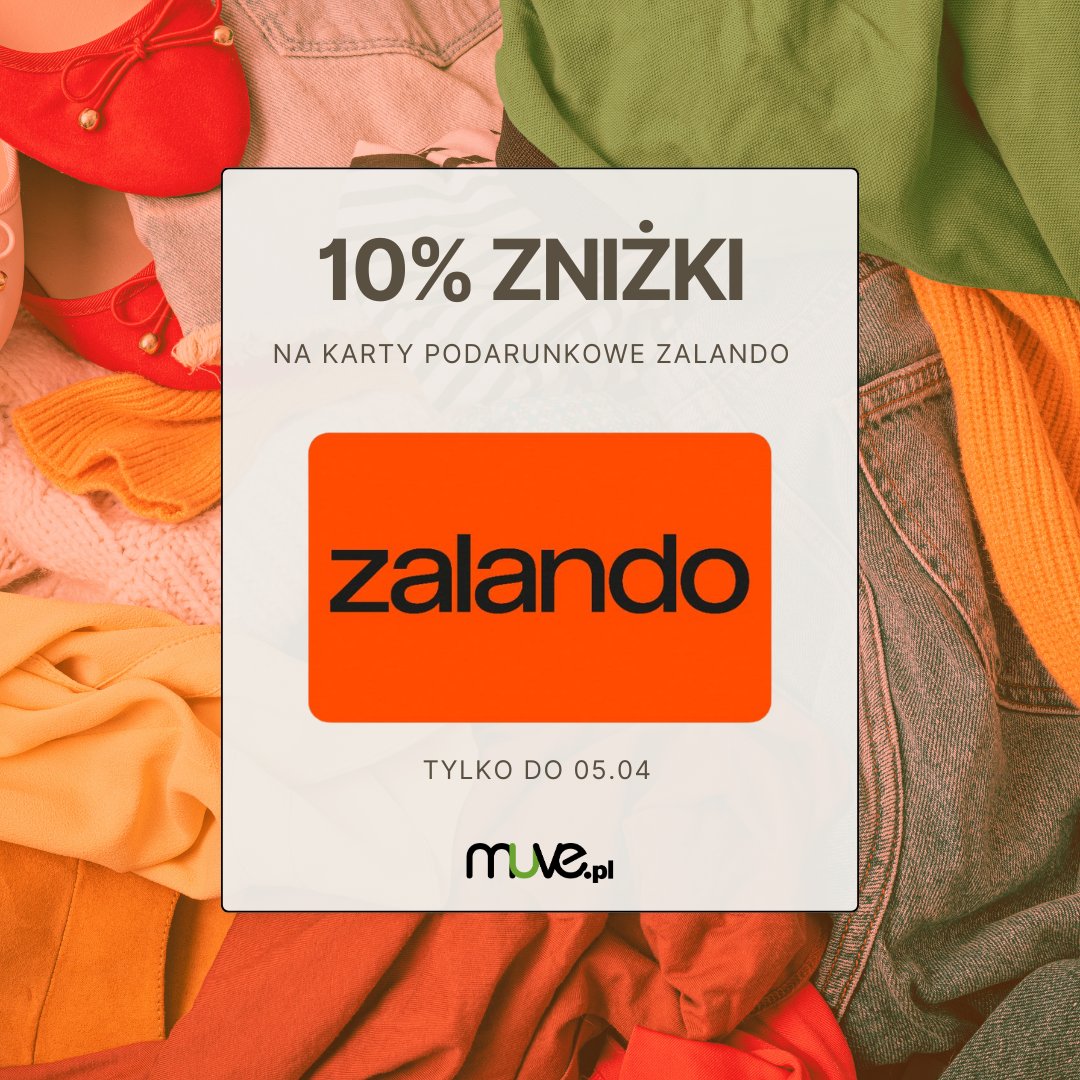 Zalando -10% tylko do niedzieli ;) 
muve.pl/c/zalando-199