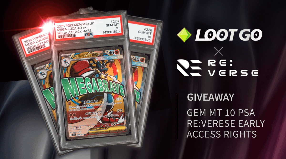 LootGO (mainnet arc) 🎟️ tweet media