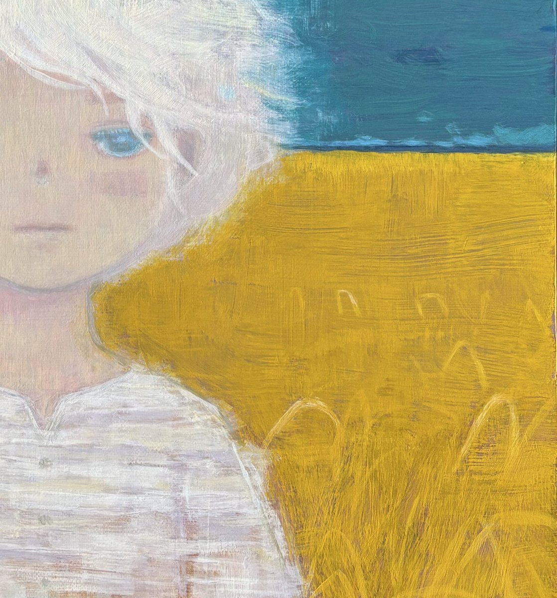 chobicon's tweet photo. Vastness
2026 Oil painting Canvas 32×41cm
Contact @kinoshokikaku
グループ展は今週の金曜日まで
「Soft Silence」
Group Exhibition
2026.3.21 - 4.3
木之庄企畫(東京)
営業時間 : 12:00-18:00
#展覧会
#油絵
#groupexhibition https://t.co/xqd533RJf4