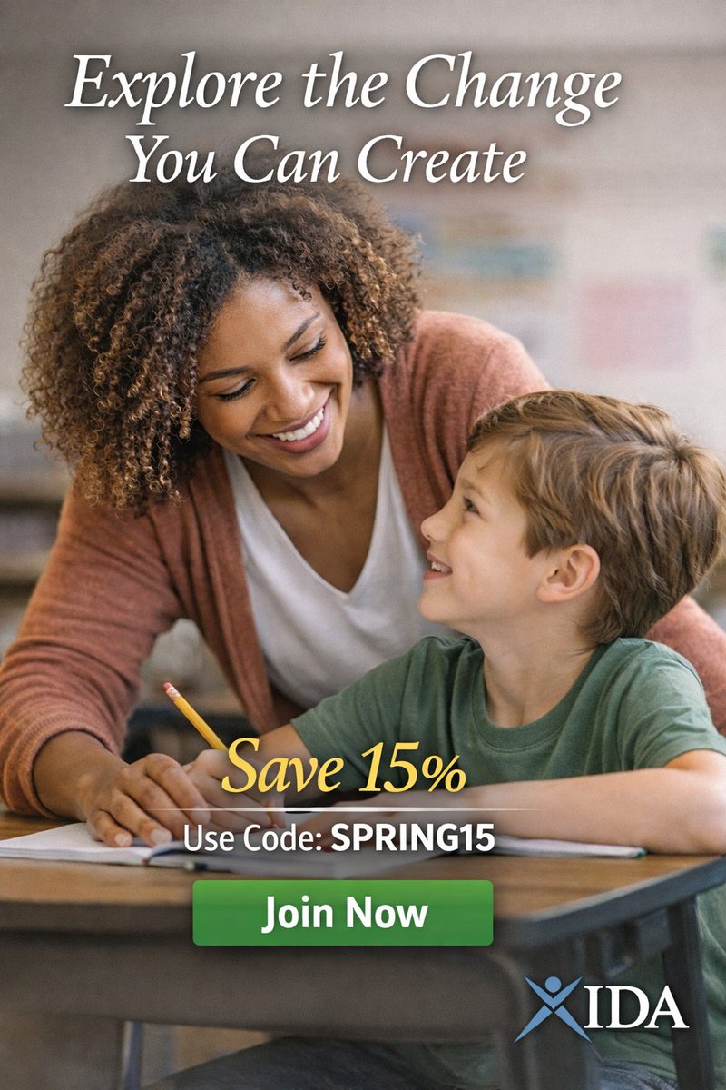 International Dyslexia Association tweet media