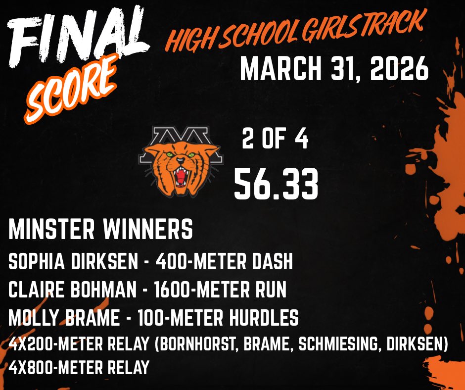 Minster Athletics tweet media