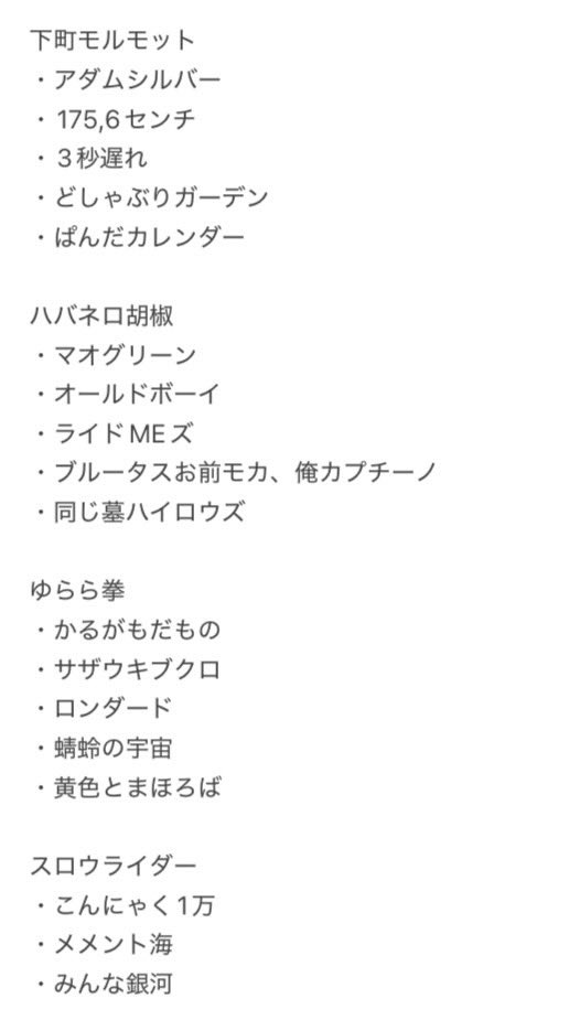 tokkyontokkyon's tweet photo. そして、交渉権を獲得されたコンビが
下記になります。

※日程の都合により、変更となる可能性もあります。

アンケートのご協力頂きました皆様、ありがとうございました！

またドラフトの動画は後日上げさせていただきます！ https://t.co/MWf4I6XAqZ