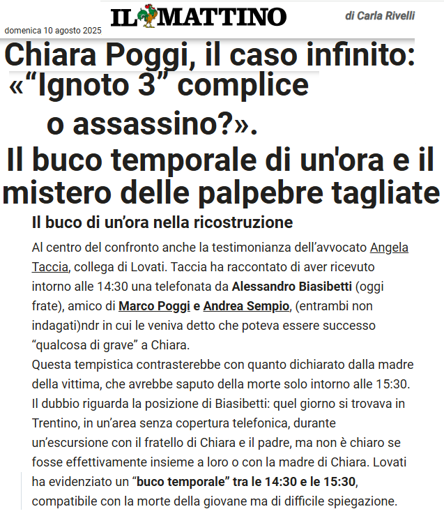 marcocipri20012's tweet photo. #garlasco Chi già sapeva e chi ancora non sapeva ... https://t.co/tGLSXO1aoD https://t.co/apHwJkKccH