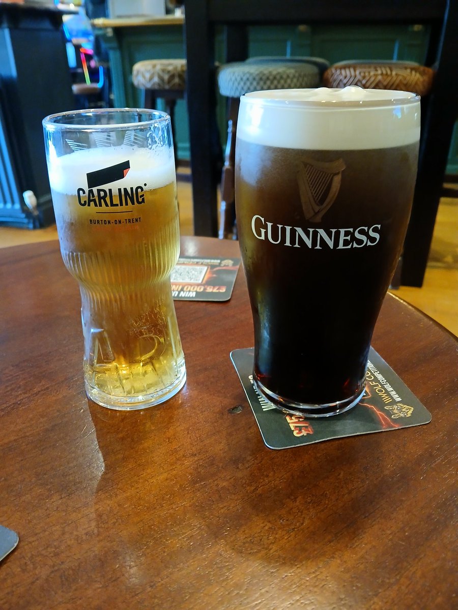 6 days off work.  Cheers red's.  Cheeky few 🍺.