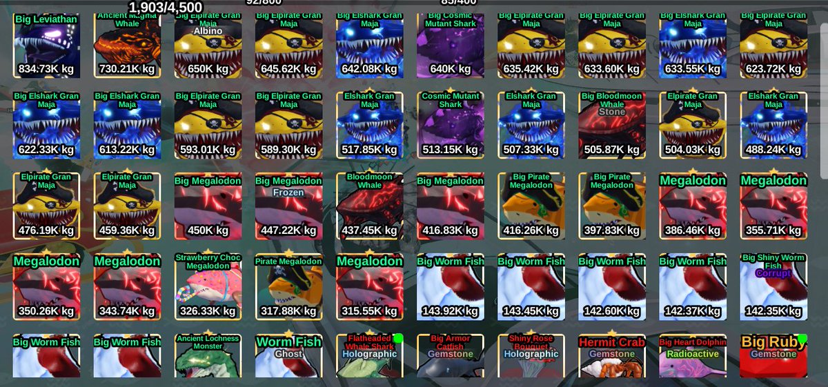 mtafterdm's tweet photo. WTS
ALL FISH 80k
only take all 
SCTB R300p/ea https://t.co/OuLaqdxOrN