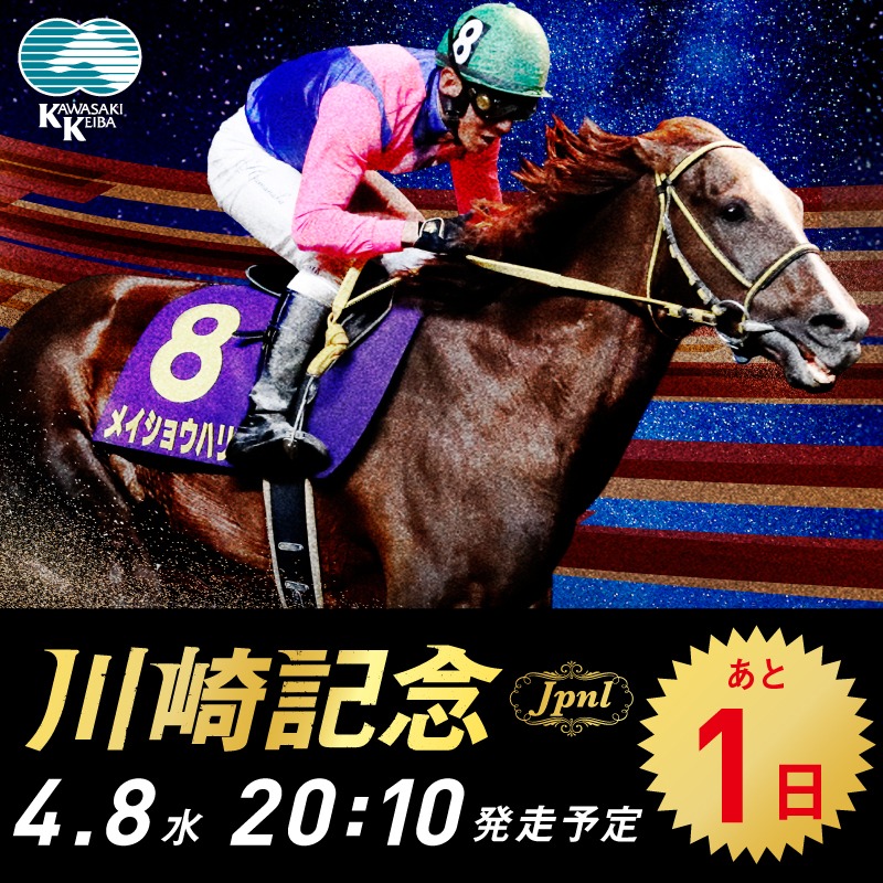 川崎記念 JpnⅠまであと1日！ ＼ ダートの実力馬が集結！