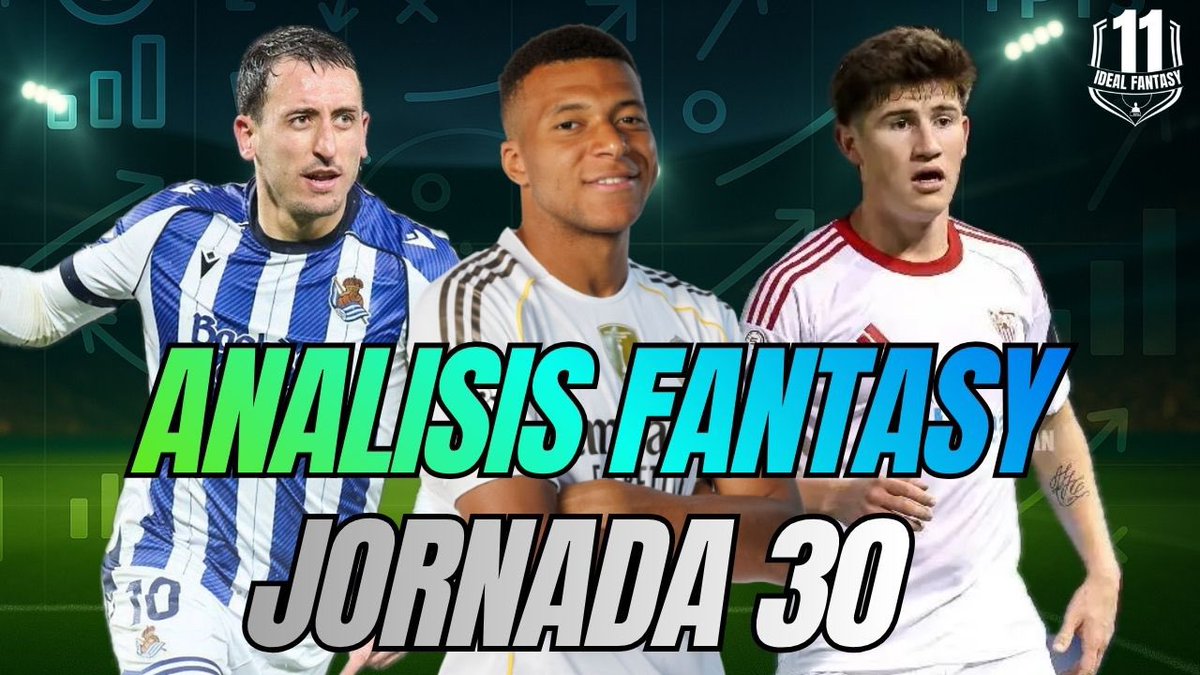 🔥 Llega el Análisis Fantasy de la Jornada 30

⚽ Alineaciones probables en la web de <a href="/AnaliticaLaLiga/">Analítica Fantasy</a>
🎯 Posibles goleadores
🧱 Jugadores con bonus defensivo
💰 Y chollos que no puedes dejar pasar

📊 Datos: <a href="/besoccer_ES/">BeSoccer</a>

🧵 Hilo para que prepares tu mejor 11 👇