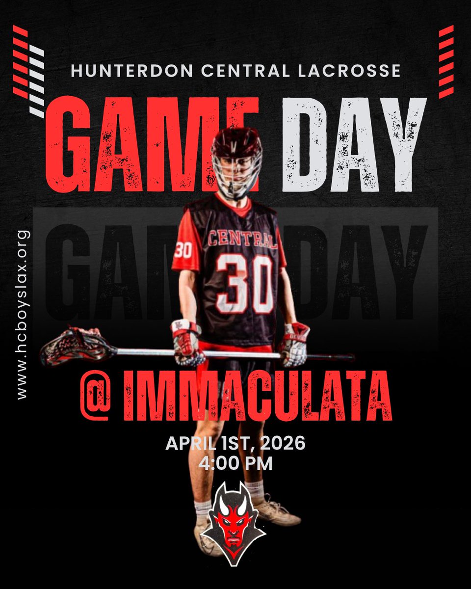 HC_Lax's tweet photo. 🚨 IT’S GAME DAY 🚨
HC Lacrosse is back in action on the road! 🔴⚫️
🆚 Immaculata 📍 Away Game ⏰ 4:00 PM
All gas. No brakes. Let’s get after it. 🥍🔥
#DMGB
@MikeKinneyHS @BrandonGouldHS @HCRHSAthletics https://t.co/rQ8IQjzgu3